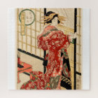 Hikeyotsu no yoru no ame (Vintage Japanese print)