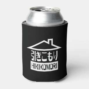 Hikikomori 引きこもり Japanese Recluse Can Cooler