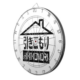 Hikikomori 引きこもり Japanese Recluse Dartboard