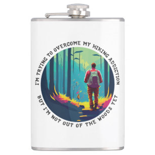 Hiking Addiction Hip Flask