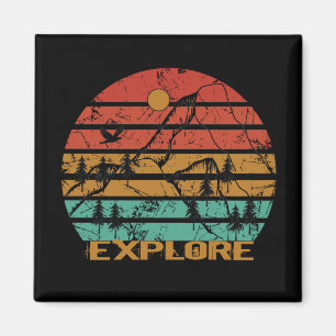 hiking adventure lover magnet