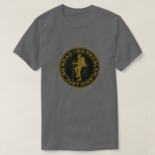 Hiking Adventure T-Shirt (Design Front)