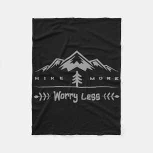Hiking Apparel - Camping Outdoor Backpacking Hikin Fleece Blanket