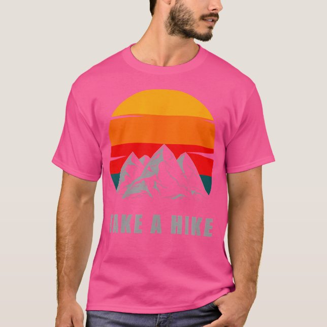 Hiking Apparel - Outdoor Camping Backpacking Hikin T-Shirt (Front)