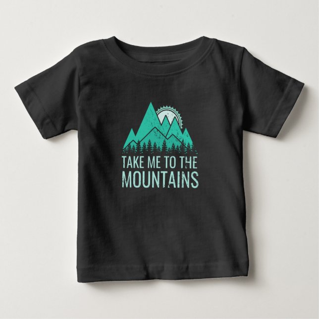 Hiking Baby T-Shirt (Front)
