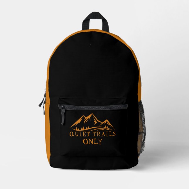 Hiking Backpack Modern Mountain orange (Front)