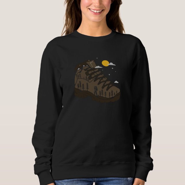 Hiking Boot Sweatshirt (Front)