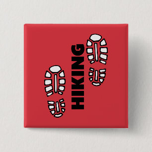 Hiking Boots 15 Cm Square Badge