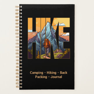 Hiking Camping Backpacking  Planner