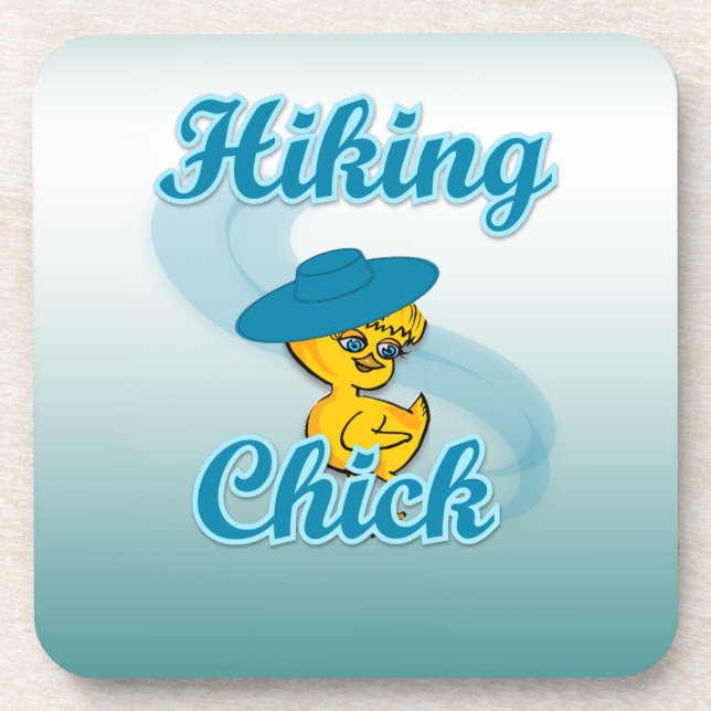 Hiking Chick #3 Coaster (Front)