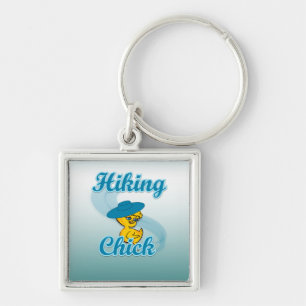 Hiking Chick #3 Key Ring