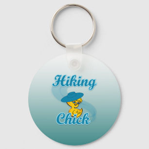 Hiking Chick #3 Key Ring