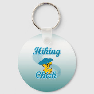 Hiking Chick #3 Key Ring