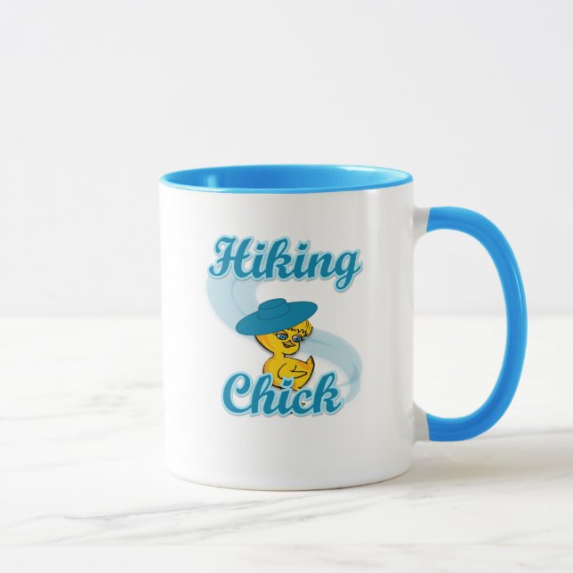 Hiking Chick #3 Mug (Right)