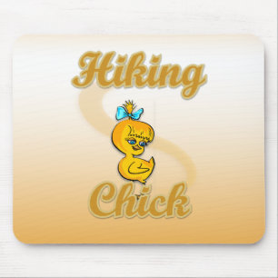 Hiking Chick Mouse Pad