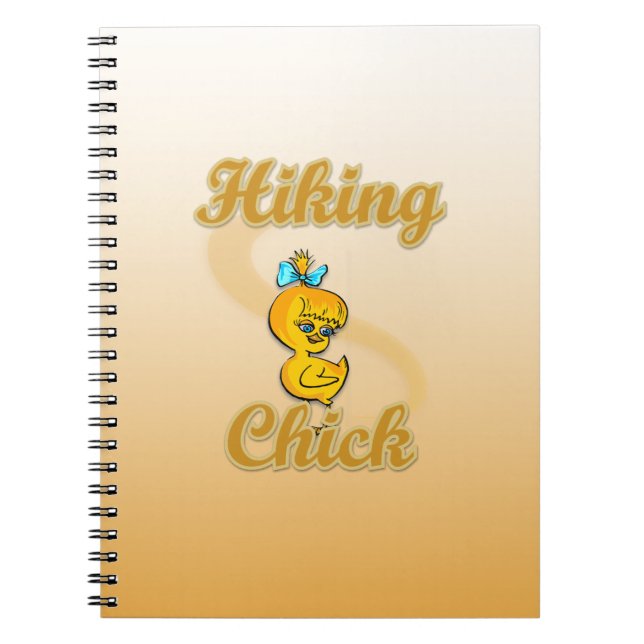 Hiking Chick Notebook (Front)
