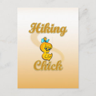 Hiking Chick Postcard