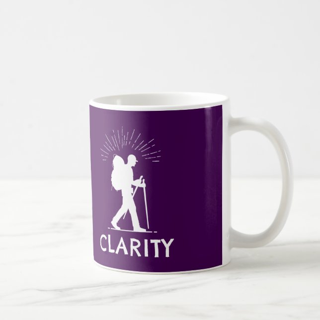 Hiking Clarity Coffee Mug (Right)