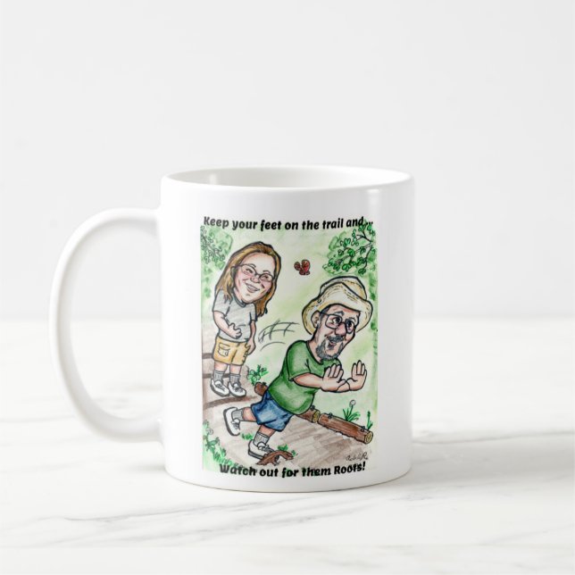 Hiking  coffee mug (Left)