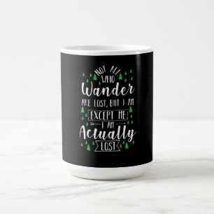Hiking Funny Saying Coffee Mug