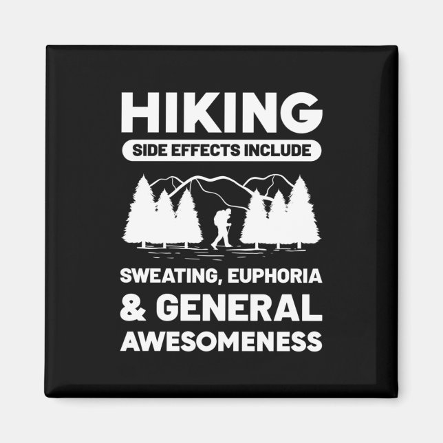 Hiking General Awesomeness Magnet (Front)