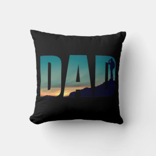 Hiking Hiker Dad gift Cushion
