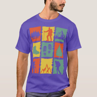 Hiking Hiking Stuff Retro T-Shirt