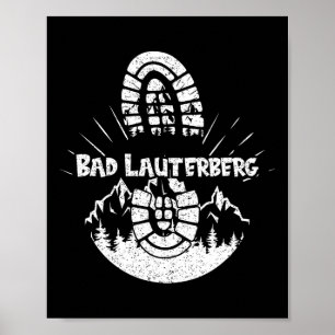 Hiking In Bad Lauterberg Germany Vacation Hiker Poster