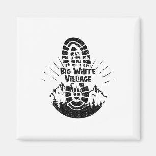 Hiking In Big White Village Hiking Vacation Ski Magnet