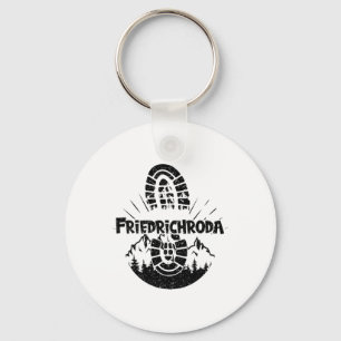 Hiking In Friedrichroda Germany Vacation Hiker  Key Ring