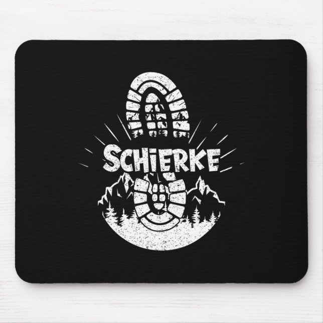 Hiking In Schierke Germany Vacation Hiker  Mouse Pad (Front)