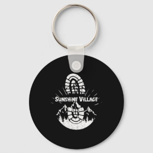 Hiking In Sunshine Village Vacation Ski For Men Wo Key Ring