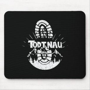 Hiking In Todtnau Germany Vacation Hiker Mouse Pad