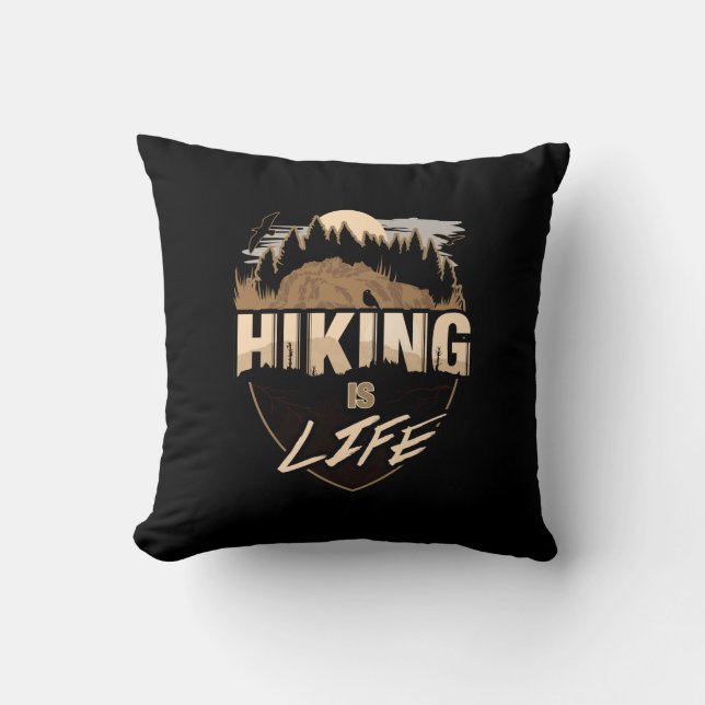 Hiking Is Life Cushion (Front)