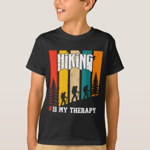 Hiking is my therapy for lovers men women T-Shirt