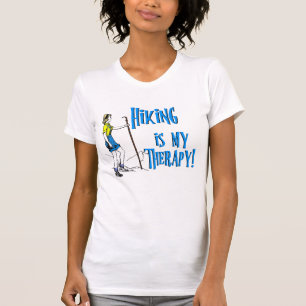 Hiking is my therapy! T-Shirt
