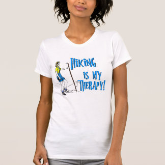 Hiking is my therapy! T-Shirt