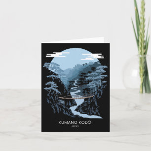 Hiking Japan Kumano Kodo  Card