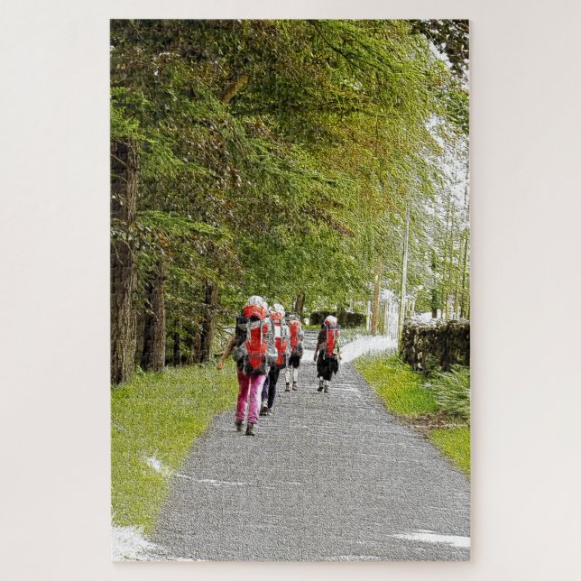 HIKING JIGSAW PUZZLE (Vertical)