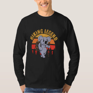Hiking Legend Koala Hiker Retro Vintage Sunset & M T-Shirt