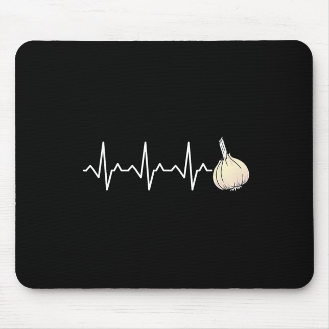Hiking Lover Design Garlic Lover  Mouse Pad (Front)