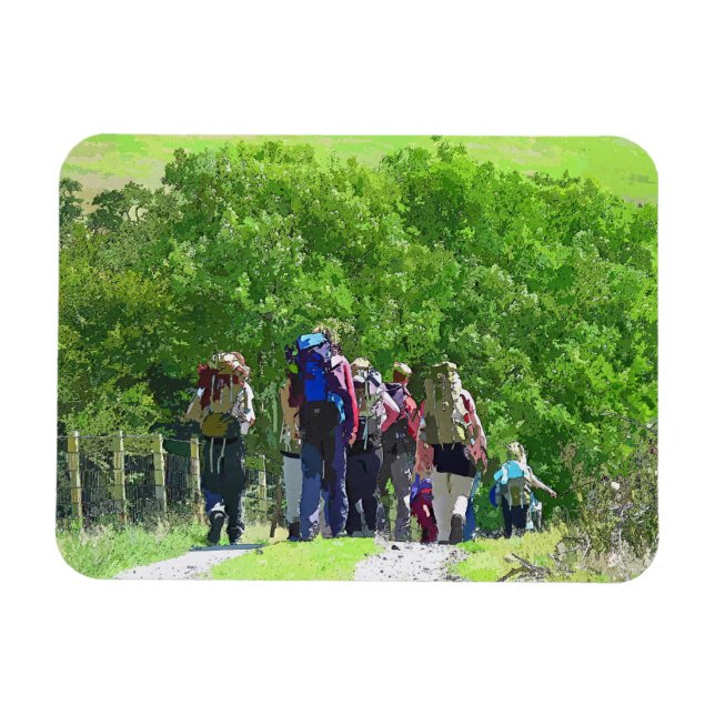 HIKING MAGNET (Horizontal)