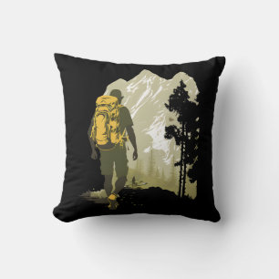 Hiking Mountain Adventure Cushion