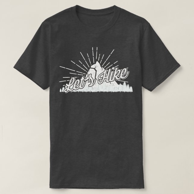 Hiking Mountains 1 T-Shirt (Design Front)