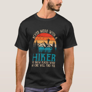 Hiking Nature Funny Adventure Lover Outdoor Enthus T-Shirt