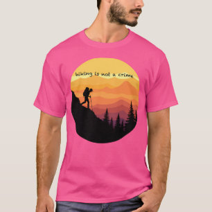 Hiking Nature Vintage Mountain Camping Active T-Shirt