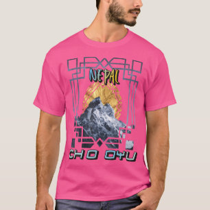 Hiking Nepal Cho Oyu Mountain Hike Mountaineer Out T-Shirt