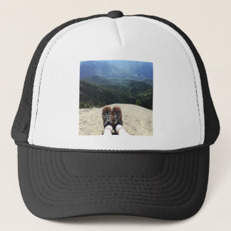 Hiking On Top of the World Trucker Hat