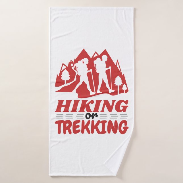 Hiking or Trekking Bath Towel (Bath Towel)