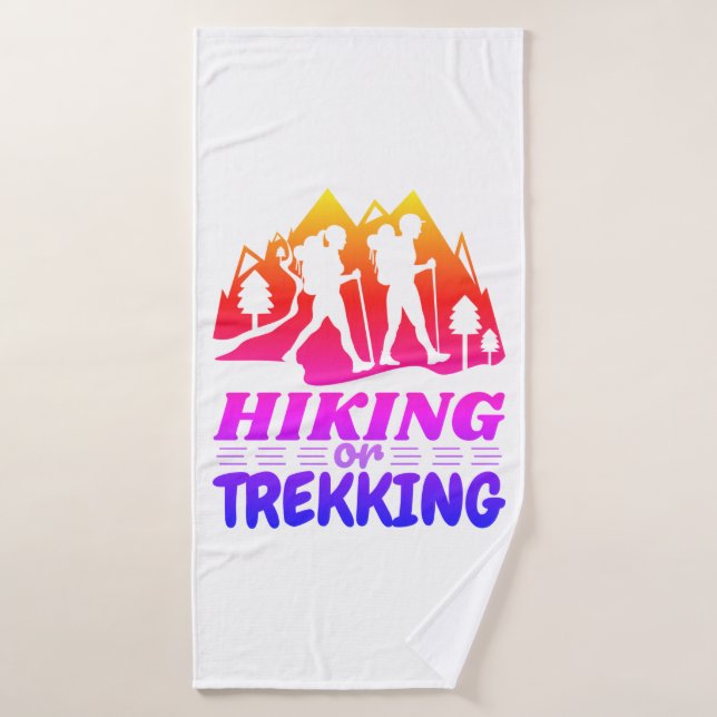Hiking or Trekking Bath Towel (Bath Towel)